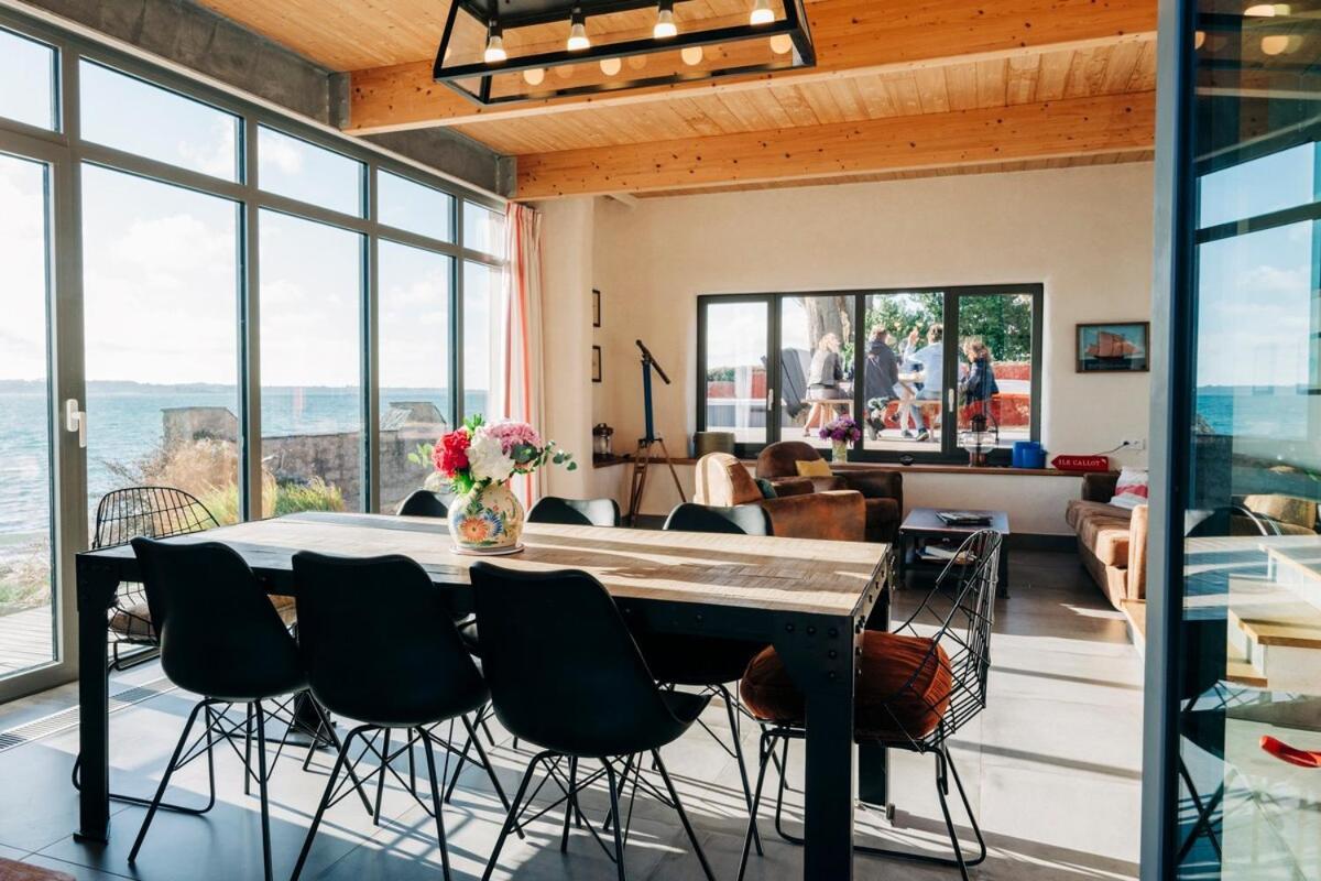 Le Chantier D 'Ernest- Loft T4 Les Pieds Dans L' Eau Carantec Buitenkant foto