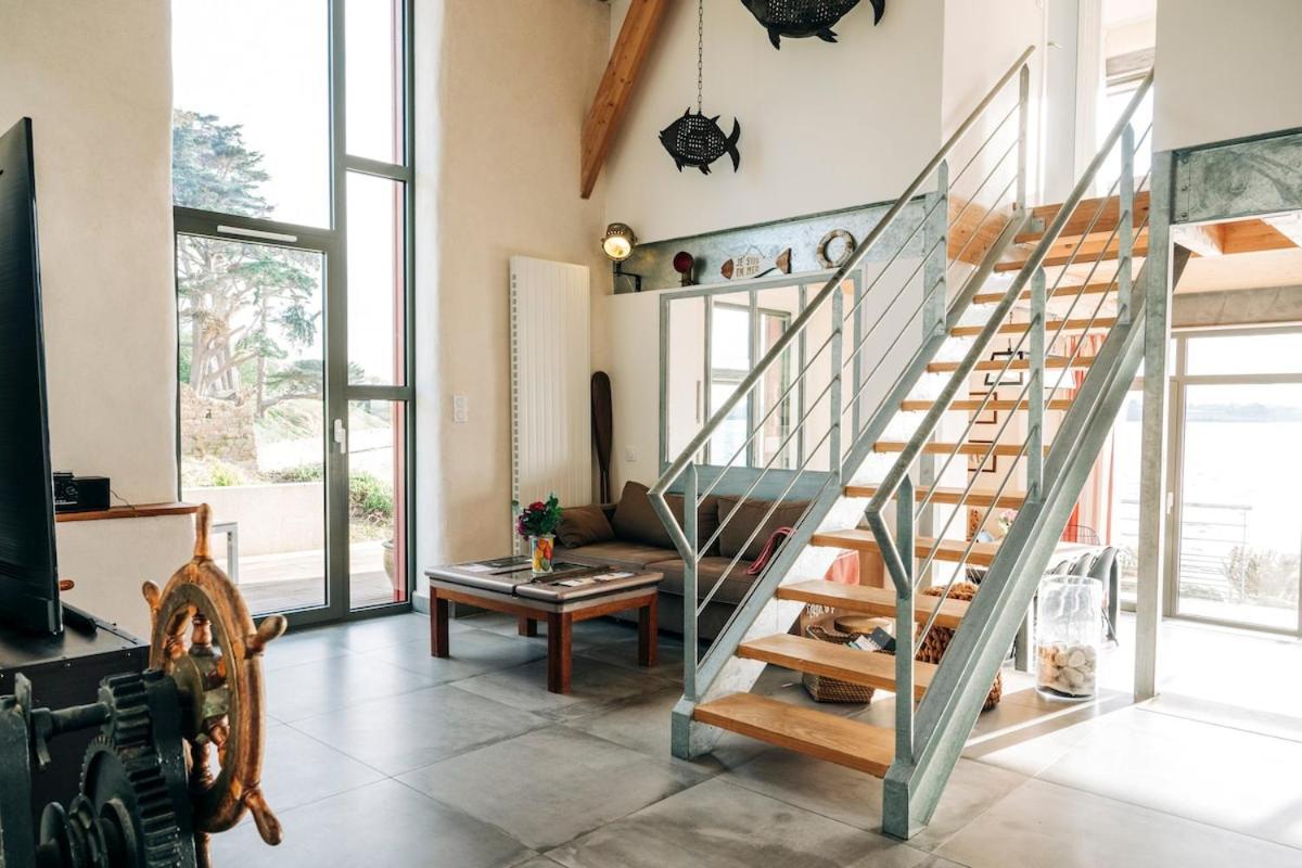 Le Chantier D 'Ernest- Loft T4 Les Pieds Dans L' Eau Carantec Buitenkant foto