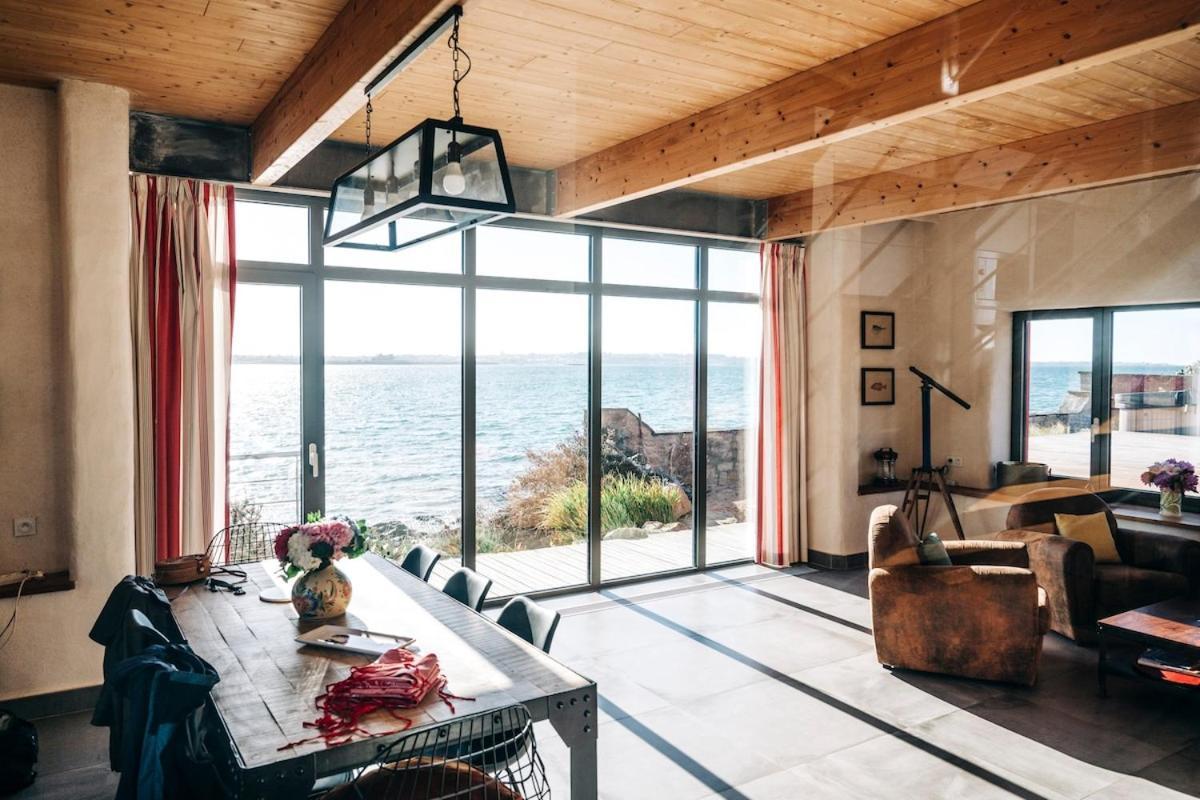 Le Chantier D 'Ernest- Loft T4 Les Pieds Dans L' Eau Carantec Buitenkant foto