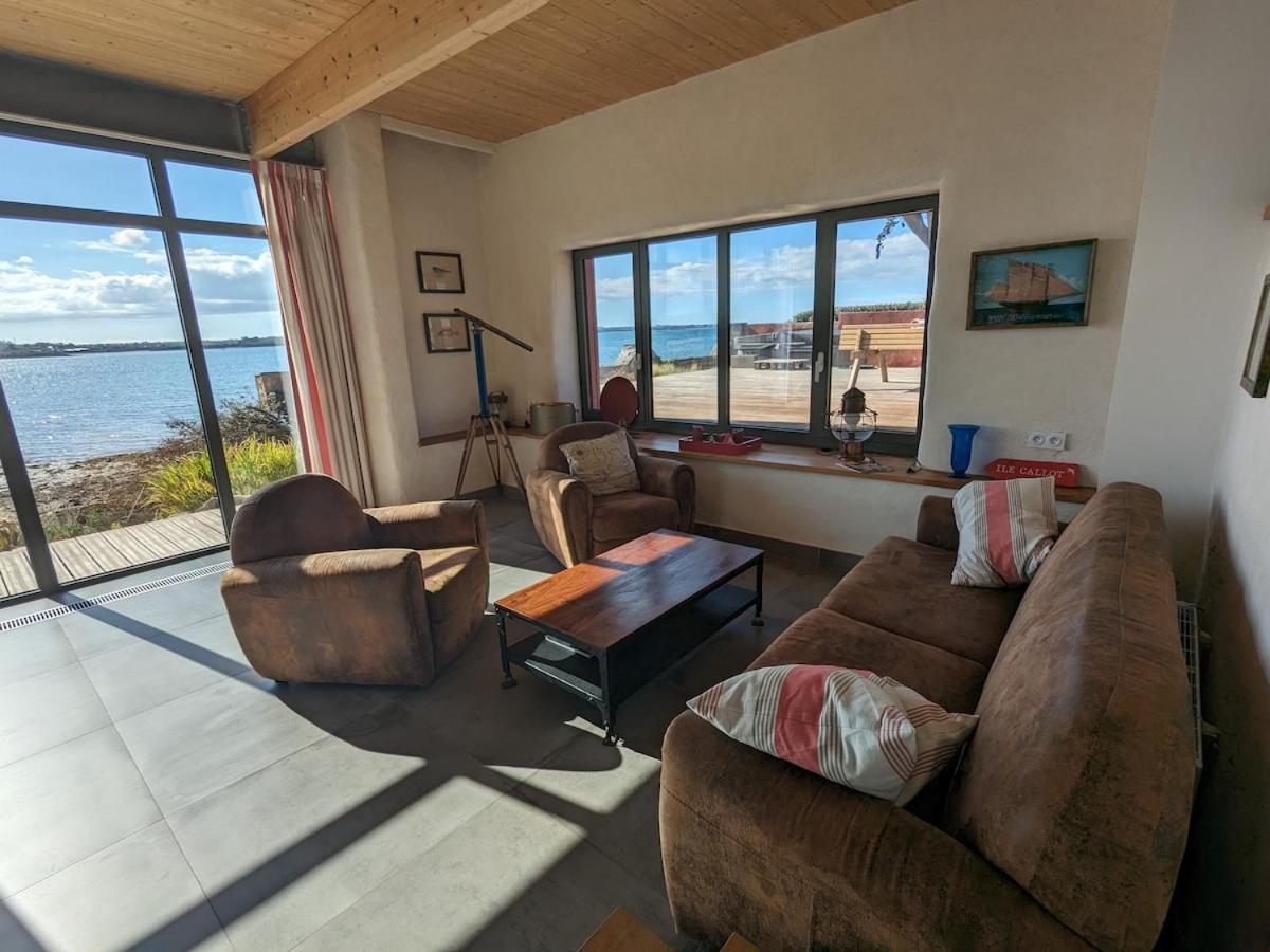 Le Chantier D 'Ernest- Loft T4 Les Pieds Dans L' Eau Carantec Buitenkant foto